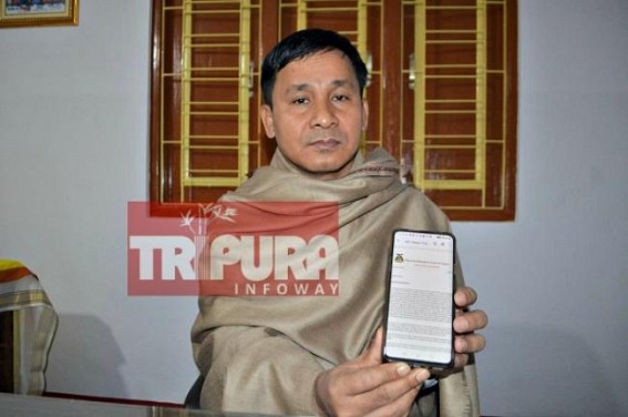 BJP MP Rebati Tripura testifies NLFT’s threats to him after voted for CAB, says, ‘It’s serious concern when banned terrorist organization reactivates’ BJP MP Rebati Tripura testifies NLFT’s threats to him after voted for CAB, says, ‘It’s serious concern when banned terrorist organization reactivates’
